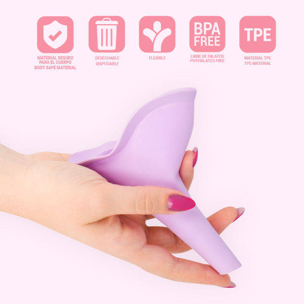 URINOL FEMININO PORTÁTIL