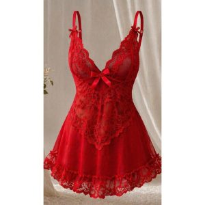 CAMISA DE NOITE + TANGA NUIT 2028 | S/M - Image 4