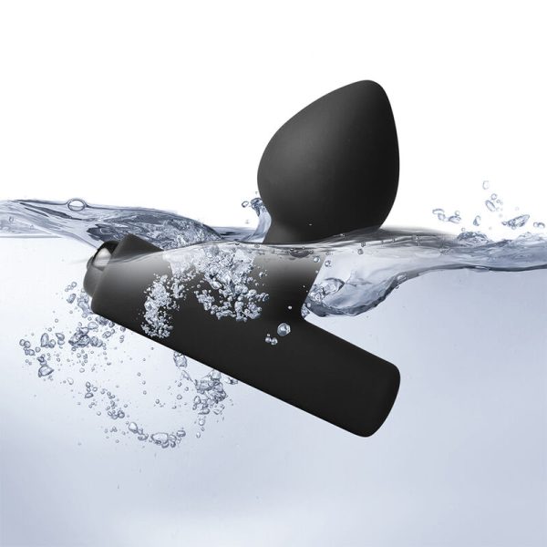 PLUG ANAL VIBRATÓRIO NOVA ASTRYX (PRETO)