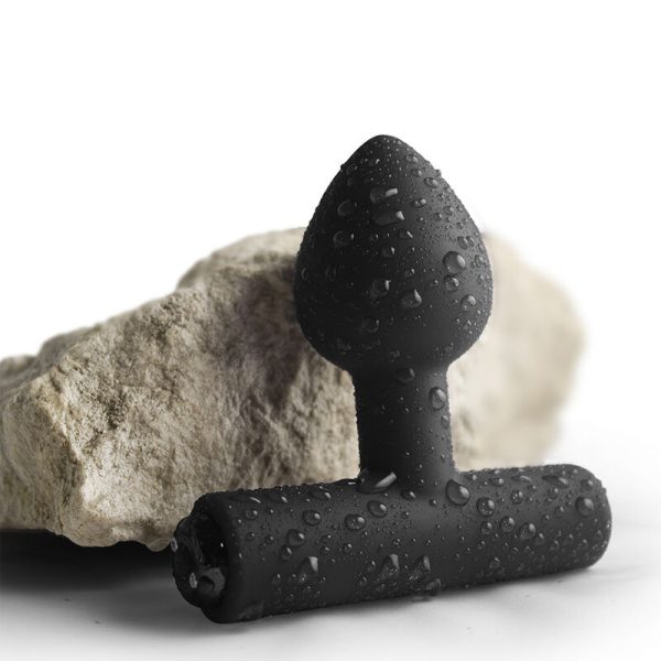 PLUG ANAL VIBRATÓRIO NOVA ASTRYX (PRETO)