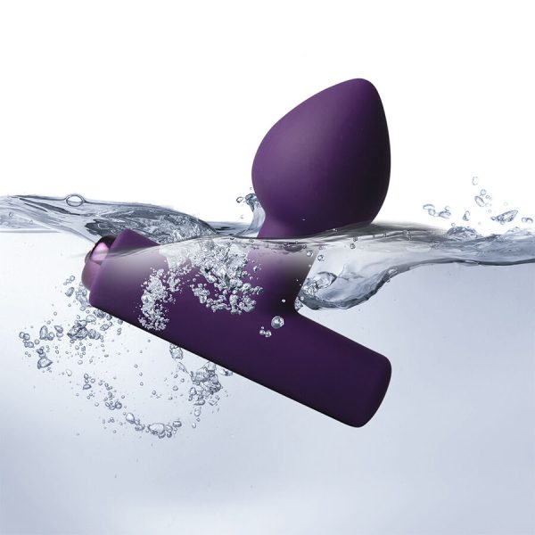 PLUG ANAL VIBRATÓRIO NOVA ASTRYX (ROXO)