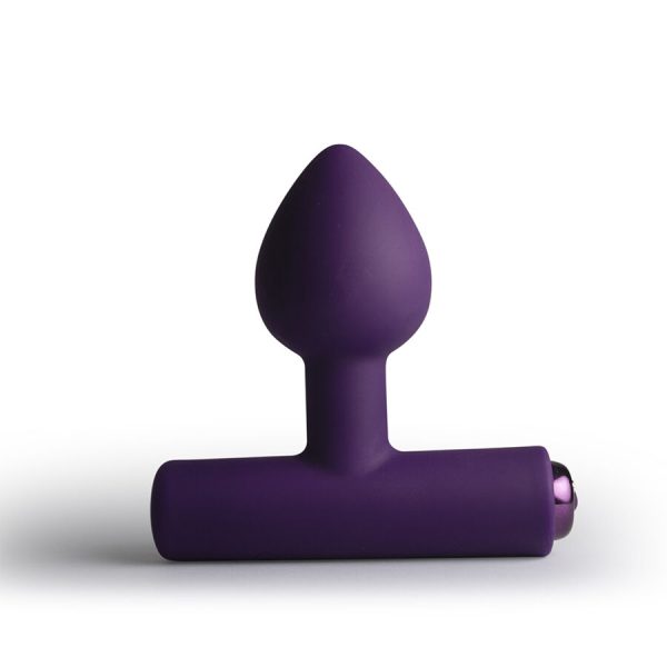 PLUG ANAL VIBRATÓRIO NOVA ASTRYX (ROXO)
