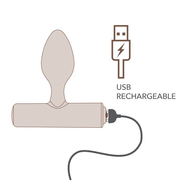 PLUG ANAL VIBRATÓRIO NOVA SOLARIS (ROXO)