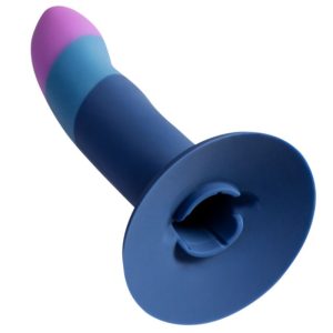 DILDO TRICOLOR PICCOLO COM VENTOSA | 14 CM - Image 2