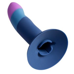 STRAP-ON PICCOLO + DILDO TRICOLOR | 14 CM - Image 3