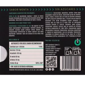 PASTILHAS ELÁSTICAS WUG DIET MENTA (SEM AÇÚCAR) | 8 UDS - Image 3