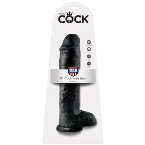 DILDO REALISTA KING COCK COM TESTÍCULOS | 28 CM - Image 2