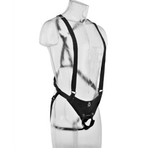 STRAP-ON OCO COM SUSPENSÓRIO KING COCK | 25.5 CM - Image 5