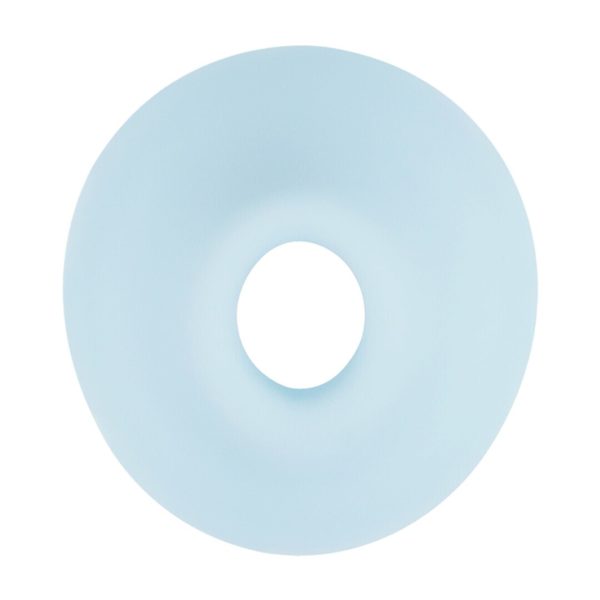 DARLING - AIRTAP WAND VIBRATOR WITH FIVE HEAD ATTACHMENTS - BLUE