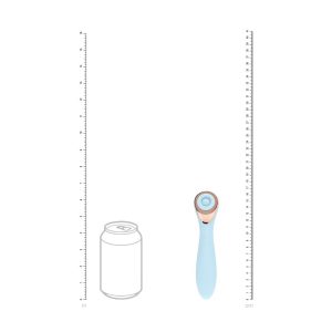 DARLING - AIRTAP WAND VIBRATOR WITH FIVE HEAD ATTACHMENTS - BLUE - Image 7