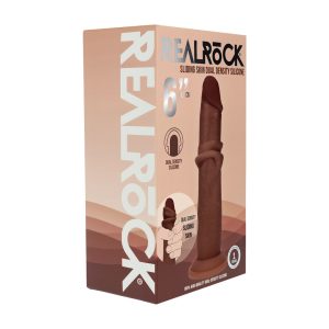 DILDO REALÍSTICO SLIDING SKIN (PELE ESCURA) | 15.5 CM - Image 6
