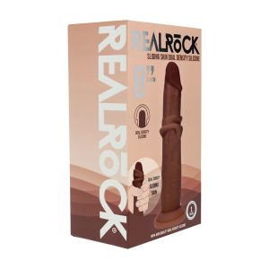DILDO REALÍSTICO SLIDING SKIN (PELE ESCURA) | 20.5 CM - Image 6