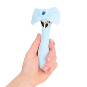 DARLING - AIRTAP WAND VIBRATOR WITH FIVE HEAD ATTACHMENTS - BLUE - Image 8