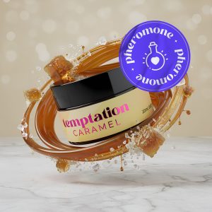 VELA DE MASSAGEM TEMPTATION COM FEROMONAS (CARAMELO) | 20 ML - Image 10