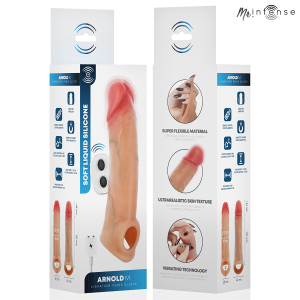 MANGA PARA O PÉNIS COM VIBRAÇÃO ARNOLD (M) | 14.5 CM - Image 7