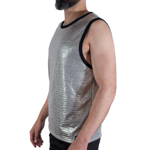 T-SHIRT MACHO FINE GLITTER #2 | S/M - Image 2