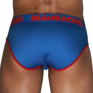 CUECAS SLIP CLASSIC MCH005 (AZUL / VERMELHO) | S - Image 3