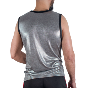 T-SHIRT MACHO FINE GLITTER #1 | S/M - Image 3