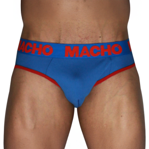 CUECAS SLIP CLASSIC MCH005 (AZUL / VERMELHO) | M - Image 2