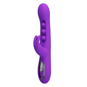 VIBRADOR RABBIT COM TAPPING E LUZ LED SABIEN - Image 6