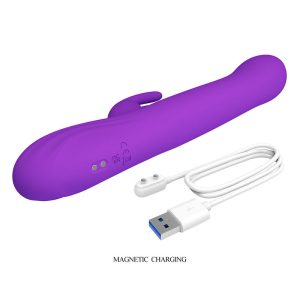 VIBRADOR RABBIT COM TAPPING E LUZ LED SABIEN - Image 10