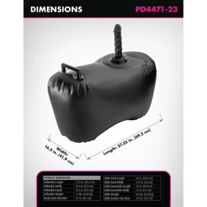 ASSENTO ERÓTICO COM DILDO BODY DOCK | 69.2 CM - Image 6