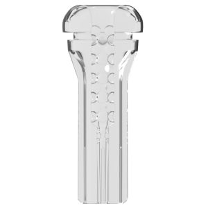 MASTURBADOR TRANSPARENTE COM LEDS VIEWTUBE XXL | 27.3 CM - Image 2