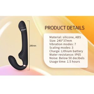 VIBRADOR COM ROTAÇÃO E IMPULSO ALLOW DUAL VIBE - Image 8