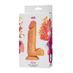 ALIVE LEO DILDO REALISTA COM VENTOSA | 17 CM