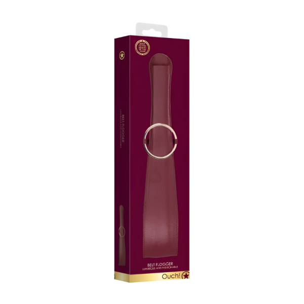 OUCH! HALO CHIBATA BDSM BORDEAUX E DOURADO