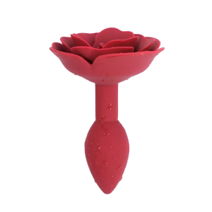OHMAMA FETISH PLUG ANAL VERMELHO EM SILICONE
