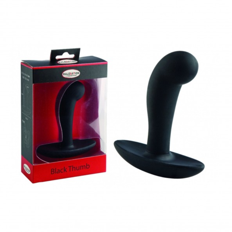 PLUG ANAL MALESATION BLACK THUMB