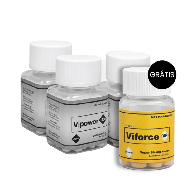 PACK 3 VIPOWER 1200 + VIFORCE GRÁTIS