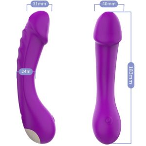 VIBRADOR DO PONTO G ARMONY DILDO (ROXO) - Image 3