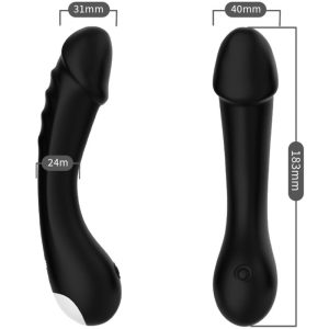 VIBRADOR DO PONTO G ARMONY DILDO (PRETO) - Image 3