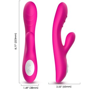 VIBRADOR RABBIT SPARK COM AQUECIMENTO (FÚCSIA) - Image 2