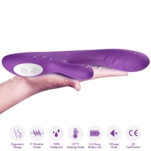 VIBRADOR RABBIT SPARK COM AQUECIMENTO (ROXO) - Image 2