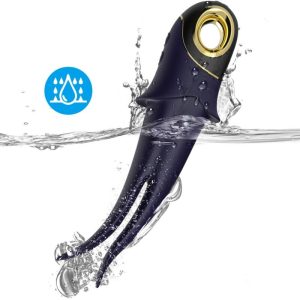 VIBRADOR DE PONTA DUPLA SHADOW TEASING (AZUL) - Image 3