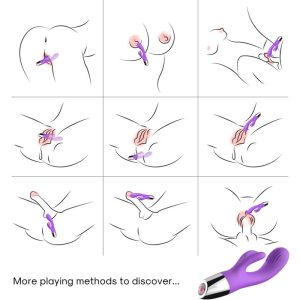 VIBRADOR RABBIT ARMONY (ROXO) - Image 2