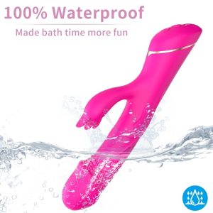VIBRADOR RABBIT ARMONY DILDO (FÚCSIA) - Image 3