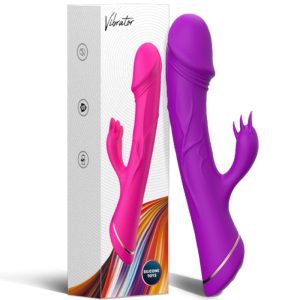 VIBRADOR RABBIT ARMONY DILDO (ROXO) - Image 6