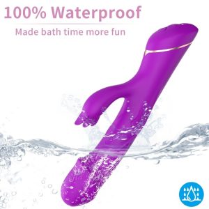 VIBRADOR RABBIT ARMONY DILDO (ROXO) - Image 3