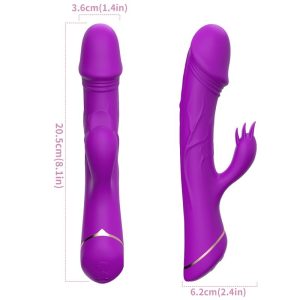VIBRADOR RABBIT ARMONY DILDO (ROXO) - Image 4