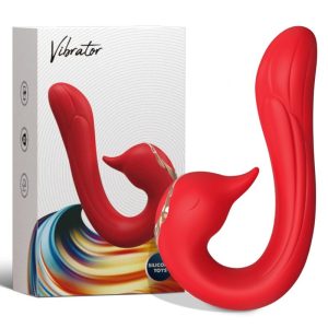 VIBRADOR MULTIPOSIÇÕES COM AQUECIMENTO DELFIN (VERMELHO) - Image 5