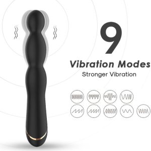 VIBRADOR AJUSTÁVEL ARMONY BAMBU (PRETO) - Image 2