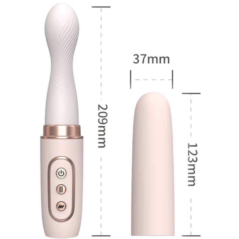 VIBRADOR COM ROTAÇÃO