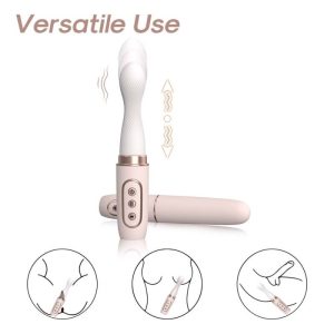 VIBRADOR COM ROTAÇÃO TELESCOPIC MACHINE (AMARELO) - Image 4