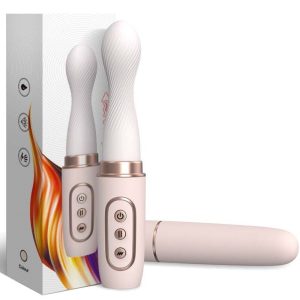 VIBRADOR COM ROTAÇÃO TELESCOPIC MACHINE (AMARELO) - Image 5