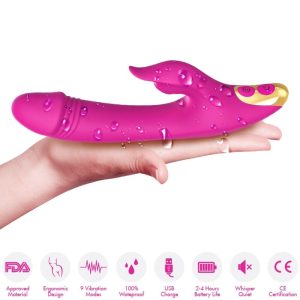 VIBRADOR RABBIT COM SUCÇÃO ARMONY (ROXO) - Image 3