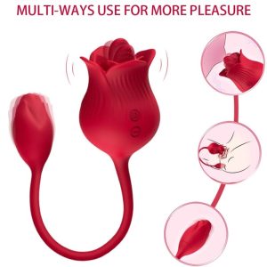 ESTIMULADOR DE CLÍTORIS PINK COM CAUDA - Image 2